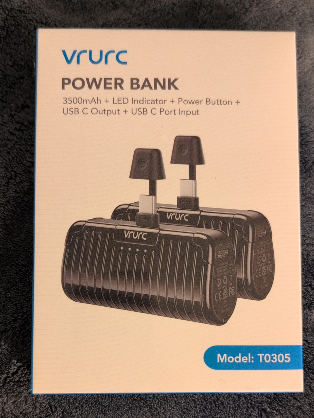 New Portable Power Bank (2-pack)